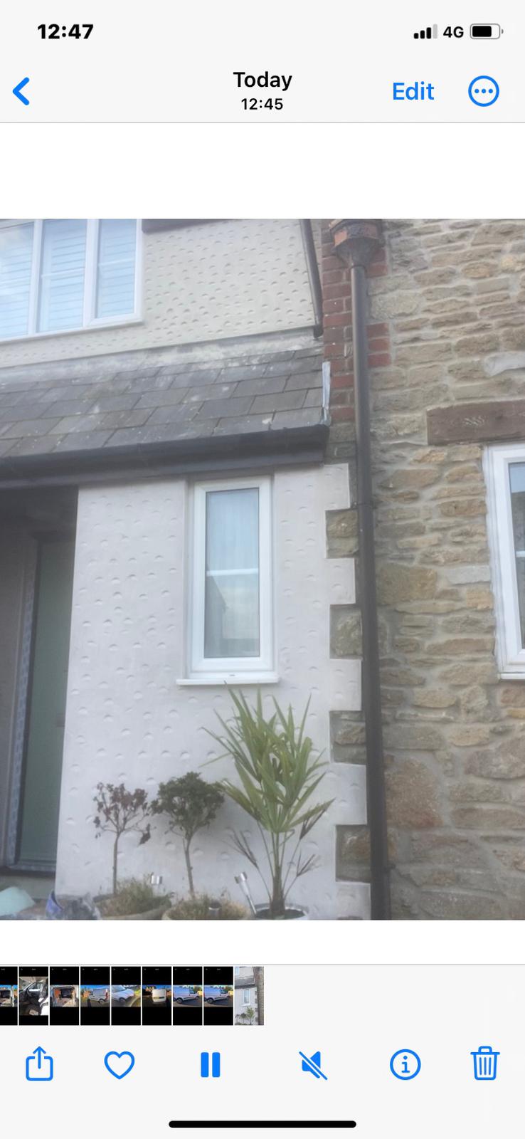 Rendering and plastering project Devon