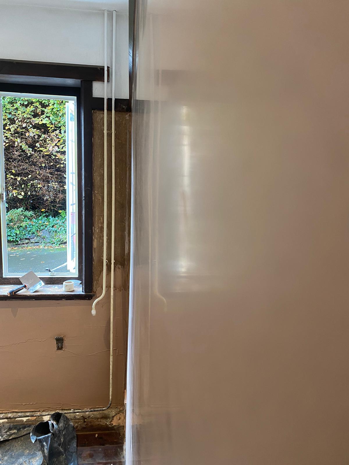Completed render finish Somerset